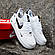 SALE ТОП Чоловічі Кросівки Nike Air Force білі з чорним, фото 3