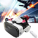 3D Окуляри з навушниками, пультом для смартфона Bobo VR Z4 Віртуальні окуляри з джойстиком, фото 4