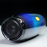 Бездротова Bluetooth-колонка з підсвіткою TG165C-LED-світловузика, USB, microSD, FM, Мікрофон Black, фото 9