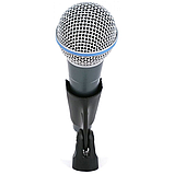 Студійний вокальний мікрофон дротової Clear Sound CS-58A/S динамічний сценичний супер-кардіоїдний, фото 8