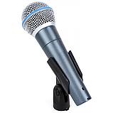 Студійний вокальний мікрофон дротової Clear Sound CS-58A/S динамічний сценичний супер-кардіоїдний, фото 9