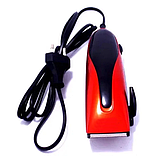 Професійна машинка для стриження волосся Gemei 1012GM регулювання довжини стрижки, 4 насадки Red, фото 6