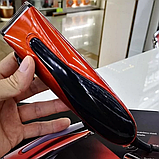 Професійна машинка для стриження волосся Gemei 1012GM регулювання довжини стрижки, 4 насадки Red, фото 7