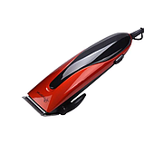 Професійна машинка для стриження волосся Gemei 1012GM регулювання довжини стрижки, 4 насадки Red, фото 9