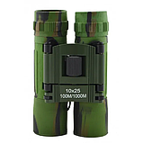 Бінокль Galileo 10x25 компактний, складаний, наближення 10х, з чохлом для перенесення Camouflage, фото 7