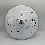 Диско куля музичний проєктор лампа в патрон E27 UFO-7203Bulb Bluetooth, USB, з пультом ДК, 220В, фото 2