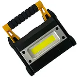 Прожектор світлодіодний акумуляторний 8006MS 4 режими, функція Power Bank, складана підставка та ручка, фото 7