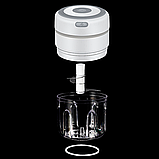 Соковичавниця електрична Domotec 5220MS 600W, 500 мл, 2 швидкості + акумуляторний подрібнювач, фото 10