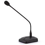 Професійний мікрофон гусяча шия 412MX-C настільний, для конференцій, блогерів, стримів, запису, фото 9