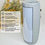 Бездротова Bluetooth колонка з підсвічуванням TG165C-LED світловузика, USB, microSD, FM, Мікрофон Grey, фото 9