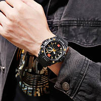 Чоловічий годинник Skmei 1529GD Gold (1080-1773)