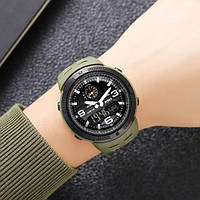 Чоловічий годинник Skmei 1655AGBK Army Green-Black (1080-2296)