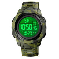 Чоловічий годинник Skmei 1731CMGNWT Camo Green White (1080-0879)
