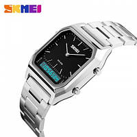 Чоловічий годинник Skmei 1220SIBK Silver-Black (1080-1754)