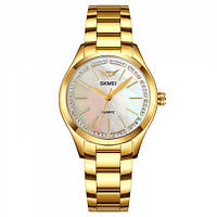 Жіночий годинник Skmei 1964GDWT Gold-White (1080-1847)
