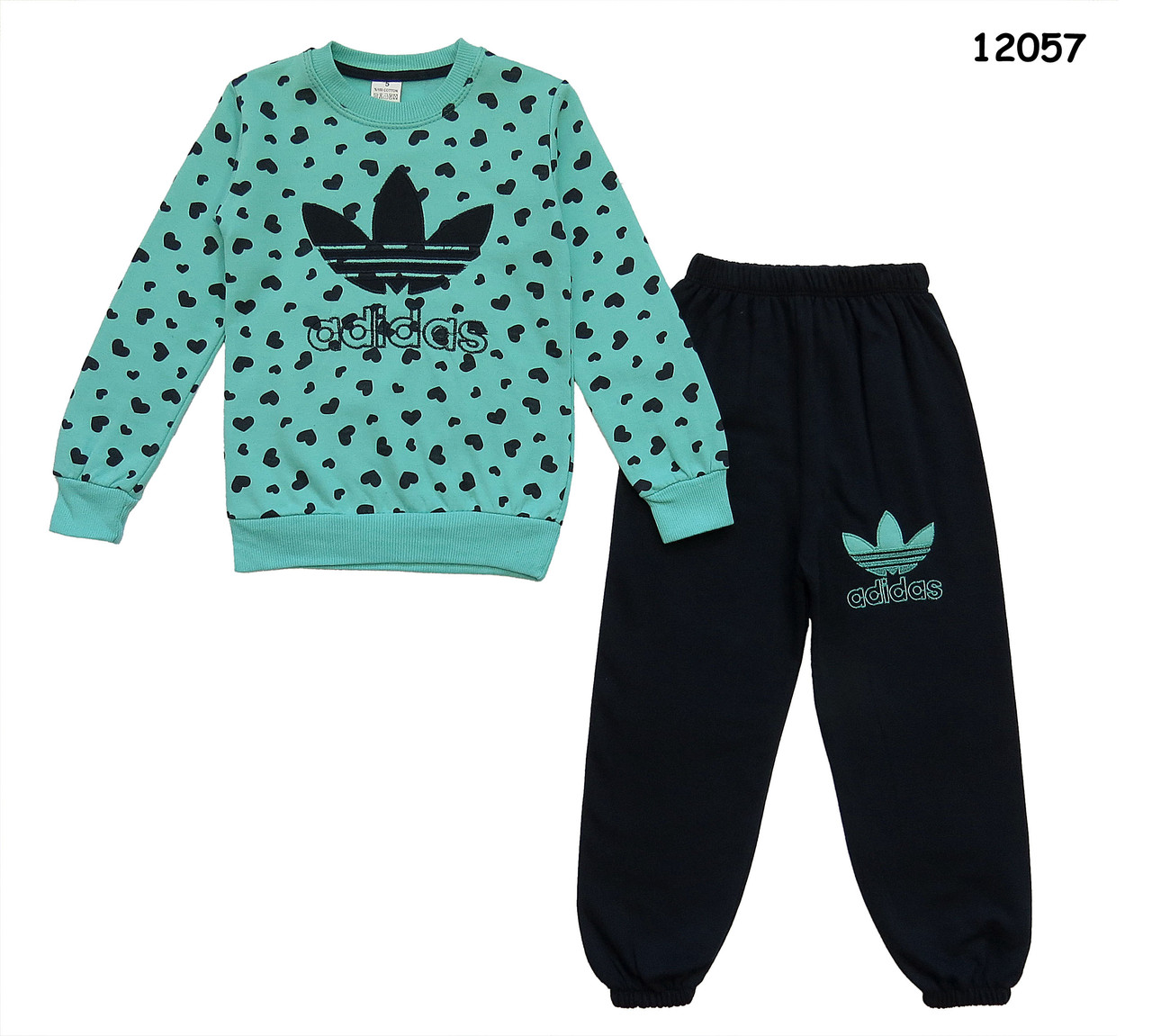 Теплый костюм Adidas для девочки. 1 год - фото 1 - id-p435827436