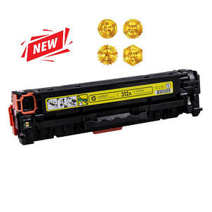 Картридж HP 131A Yellow (CF212A) для принтера LaserJet Pro 200 color MFP M276n, M276nw, M251n аналог, фото 3