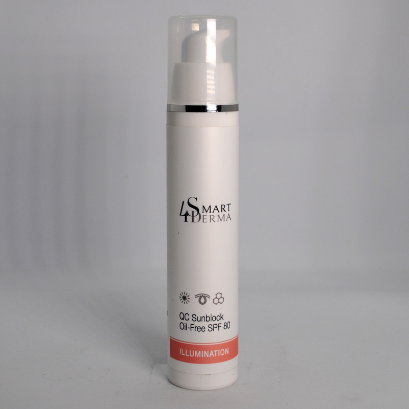 Антиоксидантний ультразахисний крем OIL-FREE SPF-80 Smart4Derma Illumination