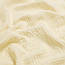 Клаптик мусліну двошарового жатого, колір ванільний, розмір 33*135 см, фото 4