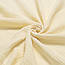 Муслін однотонний двошаровий жатий, колір ванільний, ширина 135 см, фото 5