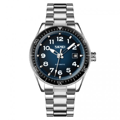 Чоловічий годинник Skmei 9232SSIBU Silver/Blue-steel strap (1080-2351)