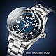 Чоловічий годинник Skmei 9232SSIBU Silver/Blue-steel strap (1080-2351), фото 5