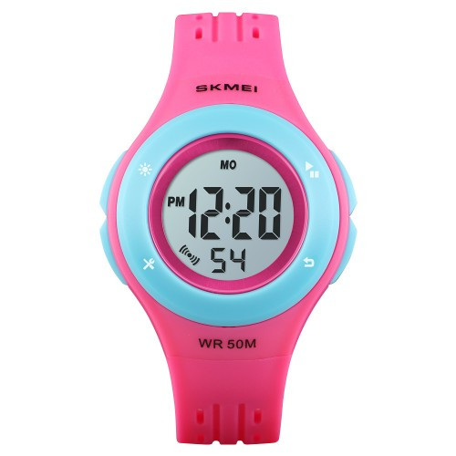 Дитячий годинник Skmei 1455PKBU Pink-Black (1080-2171)