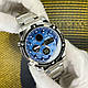 Чоловічий годинник Skmei 1389BU Silver-Black-Blue (1080-0246), фото 5
