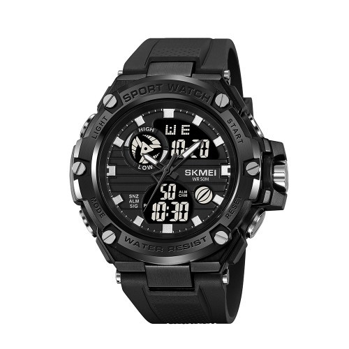 Чоловічий годинник Skmei 2119BK Black (1080-2286)
