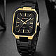 Чоловічий годинник Curren 8457 Gold-Black (1008-0469), фото 3