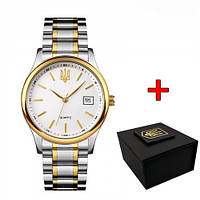 Чоловічий годинник Patriot 023 Тризуб Золото (1201-0680)