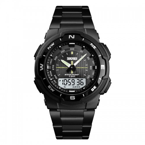 Чоловічий годинник Skmei 1370BKWT Black-White (1080-1611)