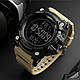 Чоловічий годинник Skmei 1384 Black-Khaki Wrisband (1080-0792), фото 4