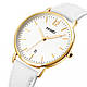 Жіночий годинник Skmei 1724GDWT Gold-White (1080-1145), фото 3