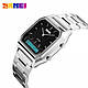 Чоловічий годинник Skmei 1220SIBK Silver-Black (1080-1754), фото 4