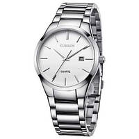 Чоловічий годинник Curren 8106 Silver-White (1008-0224)