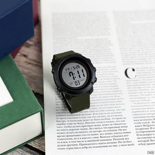 Чоловічий годинник Skmei 1426AGWT Army Green-White (1080-0468), фото 1