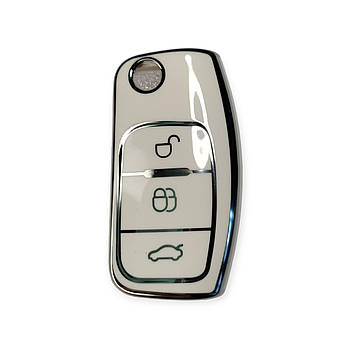 Чохол для ключа FORD білий