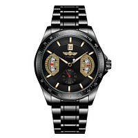 Чоловічий годинник Winner 8267 Black (1099-0070)