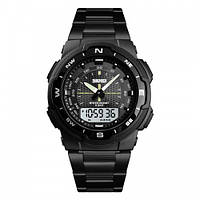 Чоловічий годинник Skmei 1370BKWT Black-White (1080-1611)