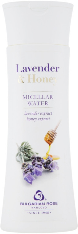 BULGARIAN ROSE LAVENDER AND HONEY MICCELAR WATER Міцелярна вода "Лаванда і мед", фото 1