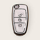 Чохол для ключа FORD білий, фото 2