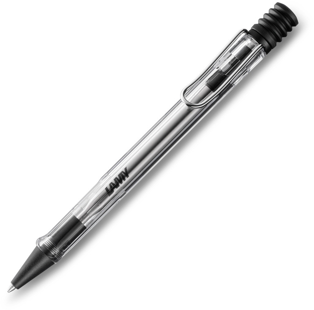 Ручка кулькова Lamy Vista прозора M16 чорний стрижень (4000863)