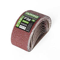 Стрічка шліфувальна нескінченна Apro P36 75x457 мм 10 шт.