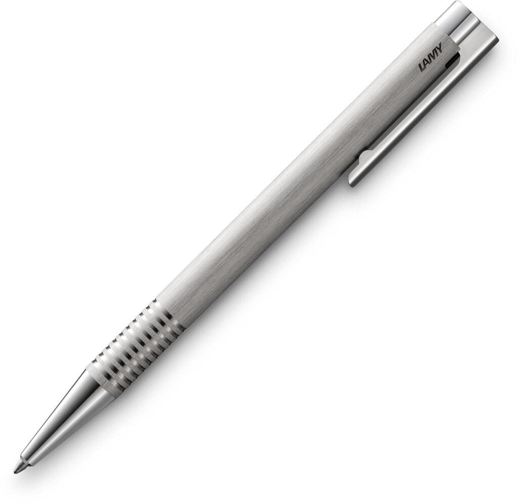 Ручка кулькова Lamy Logo срібляста M16 синій стрижень (4026752), фото 1