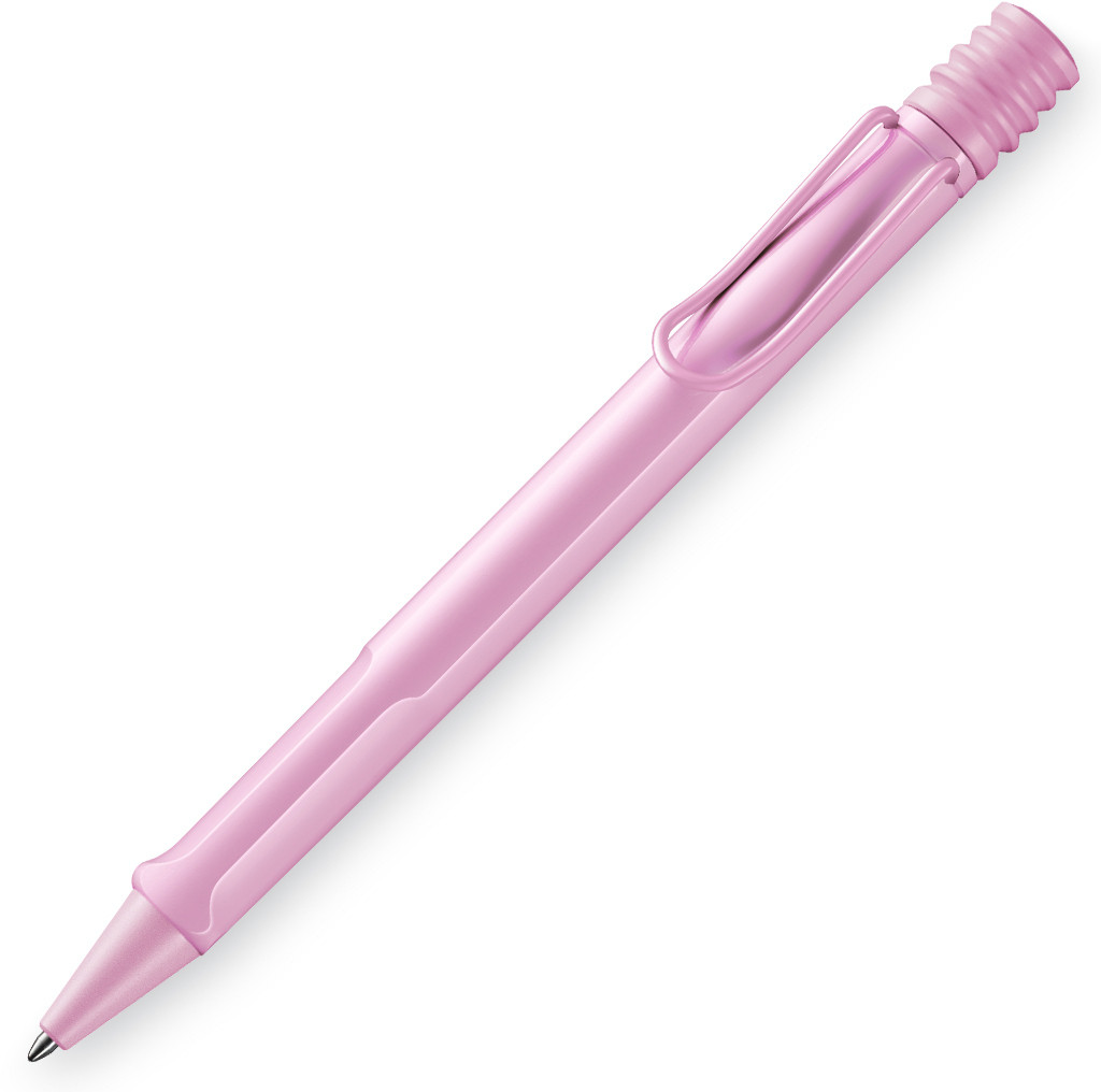 Ручка кулькова Lamy Safarі світло-рожева M16 синій стрижень (4032327)