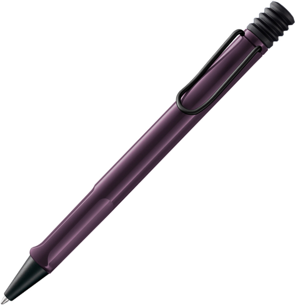 Ручка кулькова Lamy Safari violet blackberry M16 чорний стрижень (4038387)