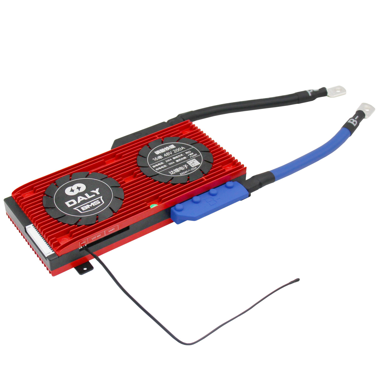 BMS smart плата LiFePO4 48V 16S 200A для літій-залізо-фосфатних акумуляторів симетрія з Bluetooth