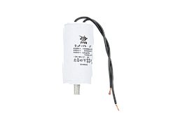 Конденсатор CBB60-G 9 мкФ, 450 В, Jyul (провід + болт)