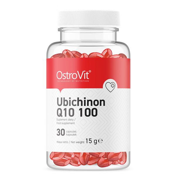 Натуральна добавка OstroVit Ubichinon Q10 100, 30 капсул